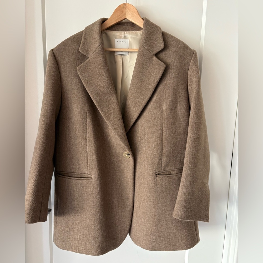 Sandro Classic Brown Blazer